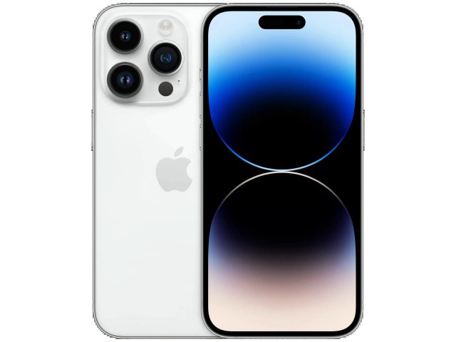 Apple iPhone 14 Pro Max 128 GB Silver 100%