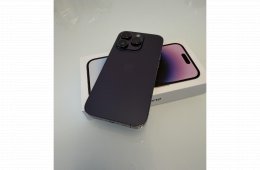 iPhone 14 pro 128GB, független, karcmentes, akku 78%