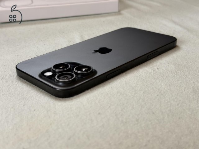 Eladó újszerű Apple iPhone 16 Pro Max 256 GB -garanciális, sok tartozék