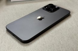 Eladó újszerű Apple iPhone 16 Pro Max 256 GB -garanciális, sok tartozék