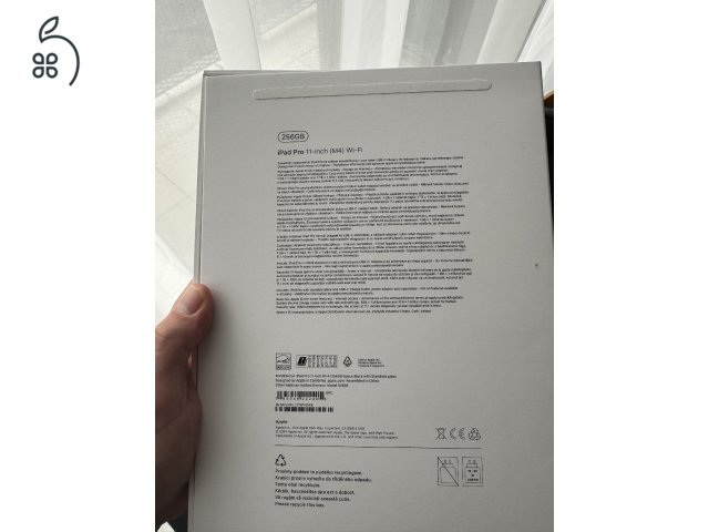 Apple iPad Pro 11 M4 256GB WiFi + Apple Pencil! Garanciával