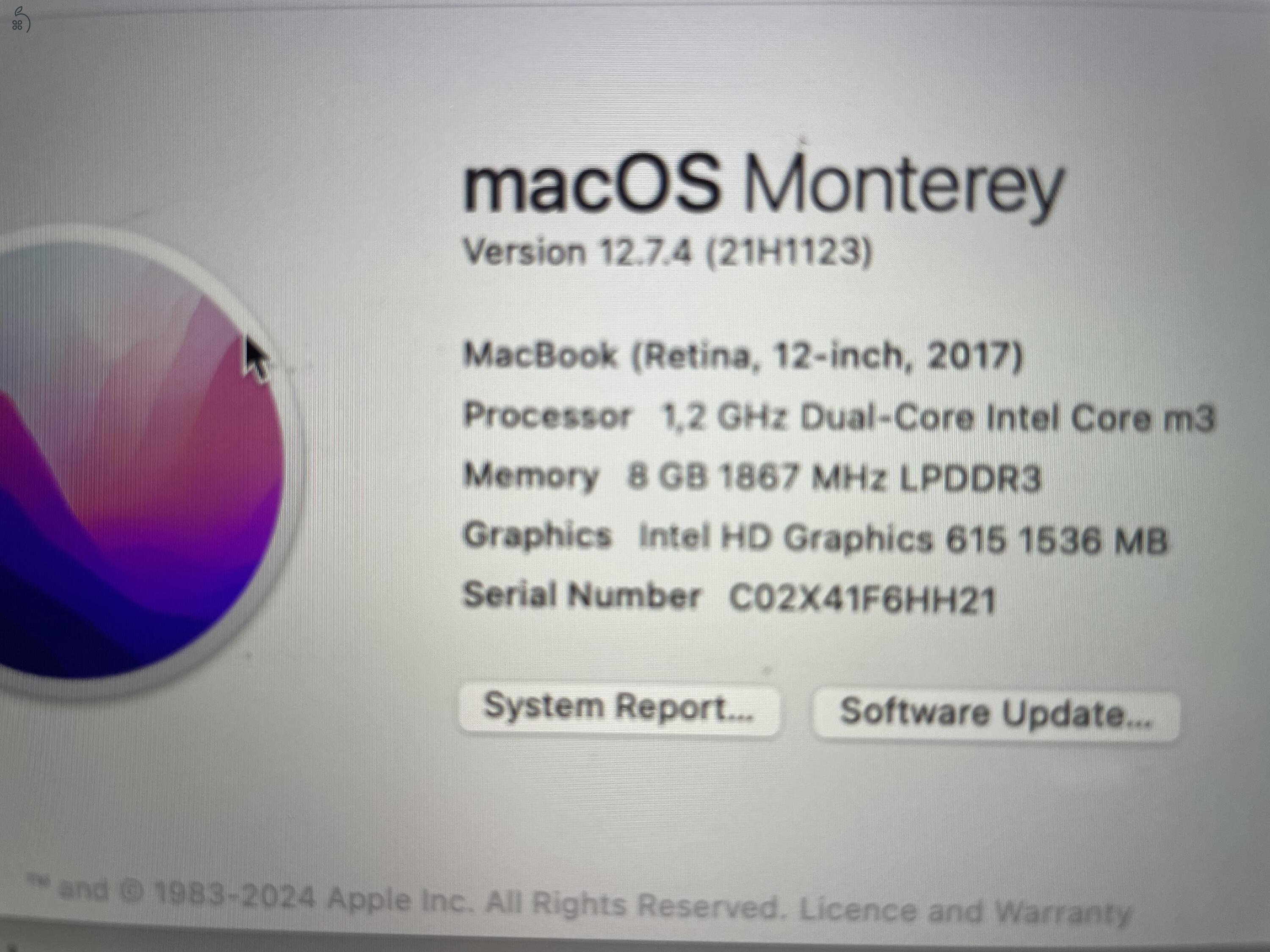 Hibátlan grafitszürke Macbook