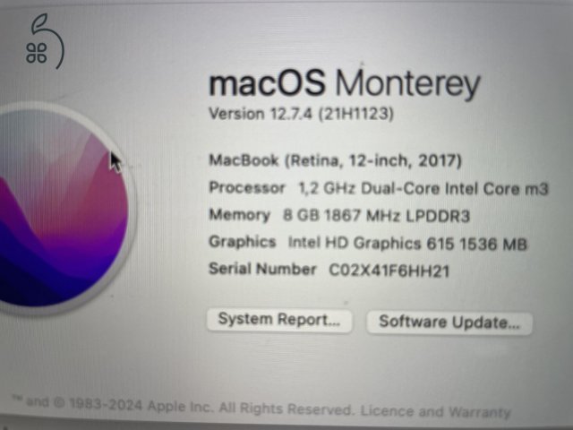 Hibátlan grafitszürke Macbook