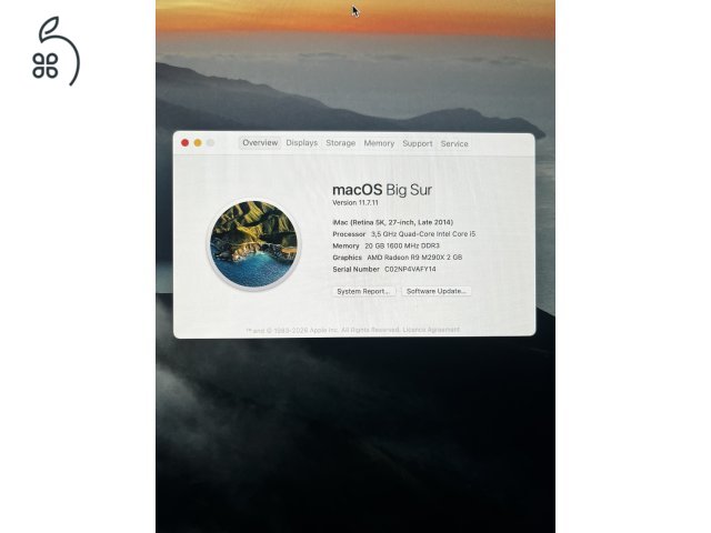 Apple iMac (Retina 5K, 27-inch, Late 2014)