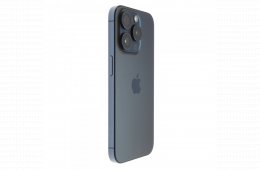 Apple iPhone 15 Pro eSIM 128 GB Blue Titanium 100%