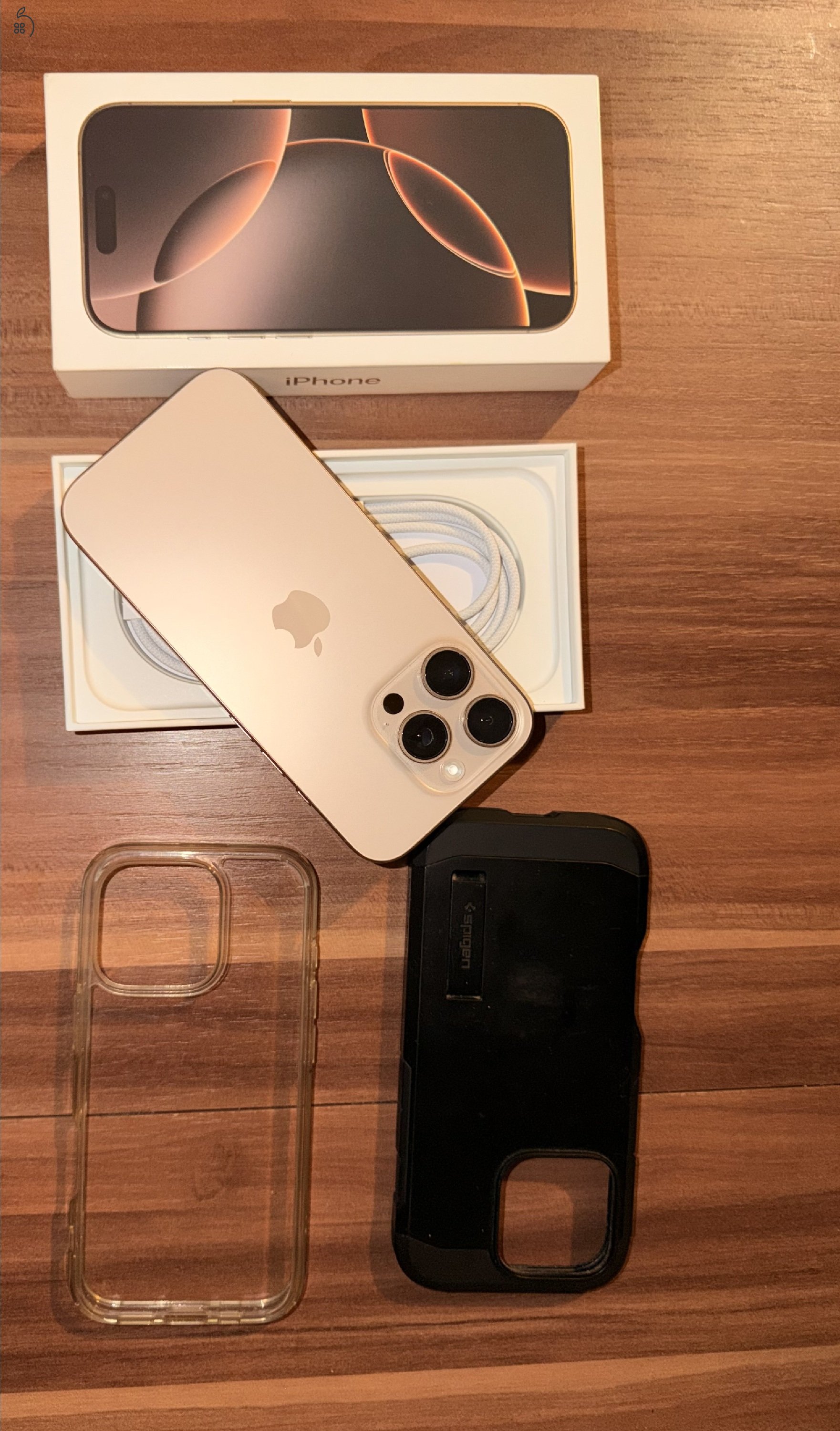 iPhone 16 Pro 128GB Desert Titanium 2027.10.09 Media M. garancia