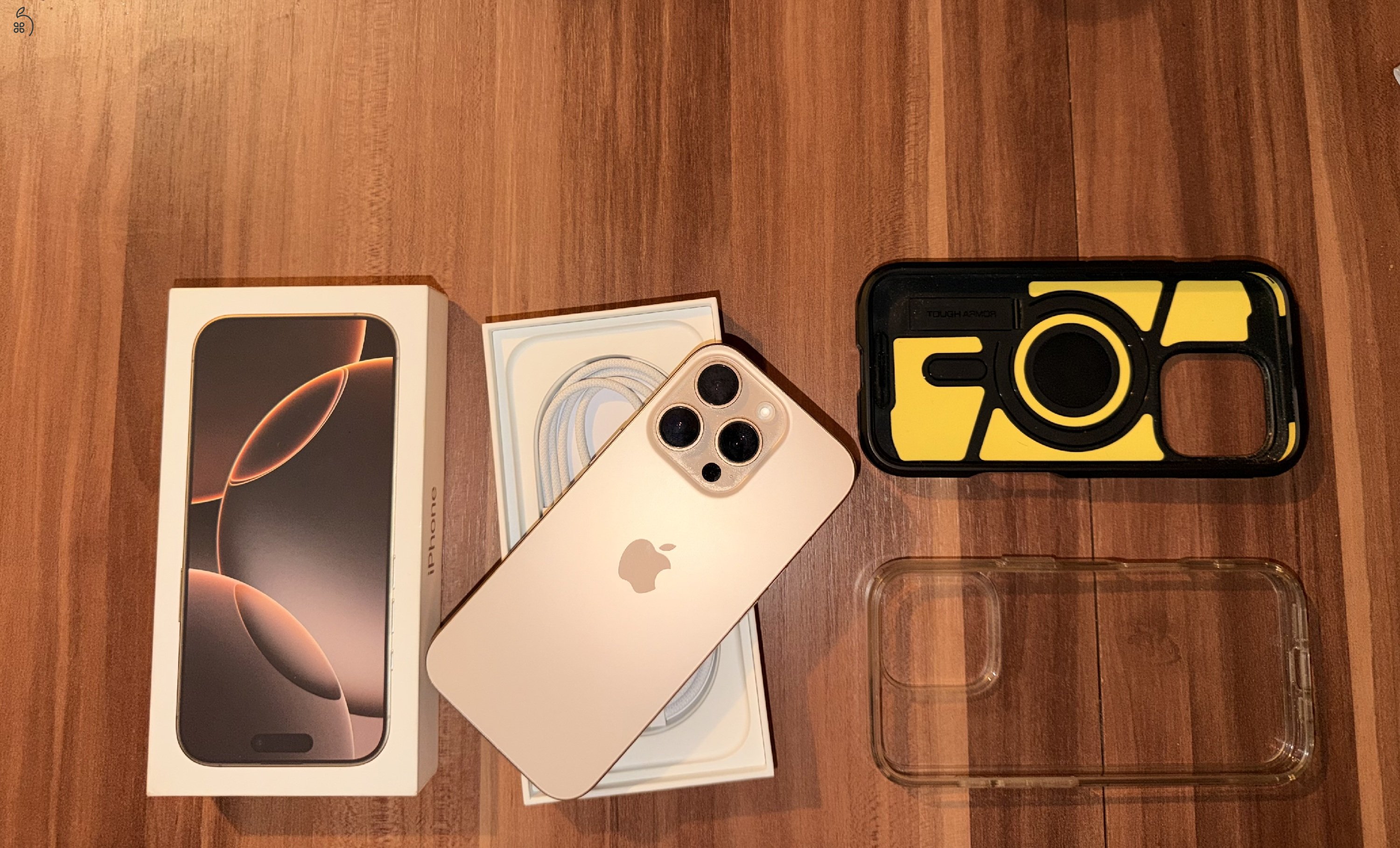 iPhone 16 Pro 128GB Desert Titanium 2027.10.09 Media M. garancia