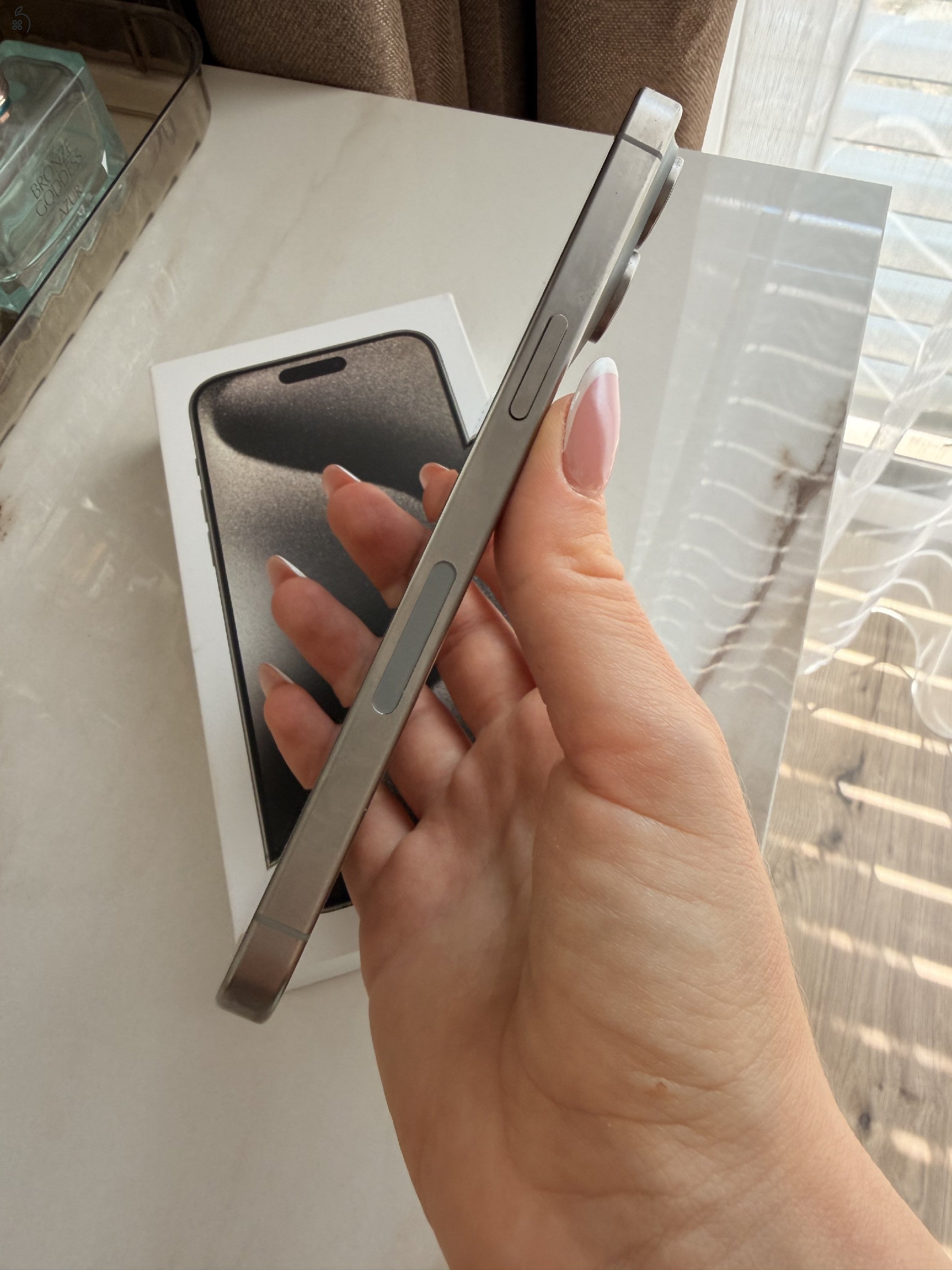 Iphone 15 Pro Max 256 független, töltőkábellel