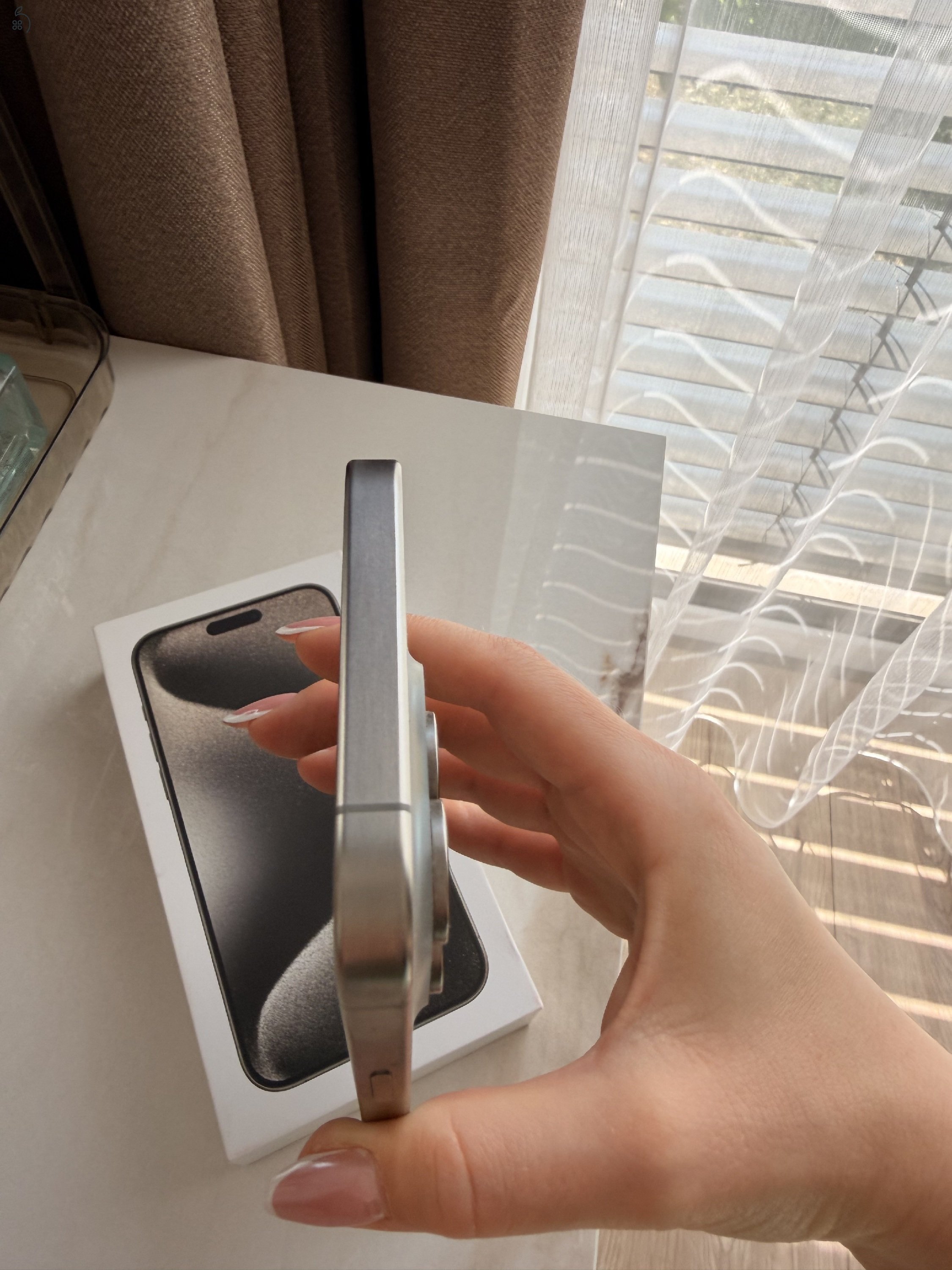 Iphone 15 Pro Max 256 független, töltőkábellel