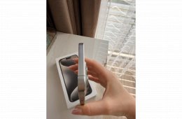Iphone 15 Pro Max 256 független, töltőkábellel