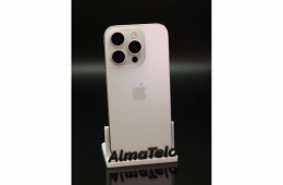 Apple iPhone 15 Pro 128 GB White Titanium 100% akku - 12 HÓ GARANCIA