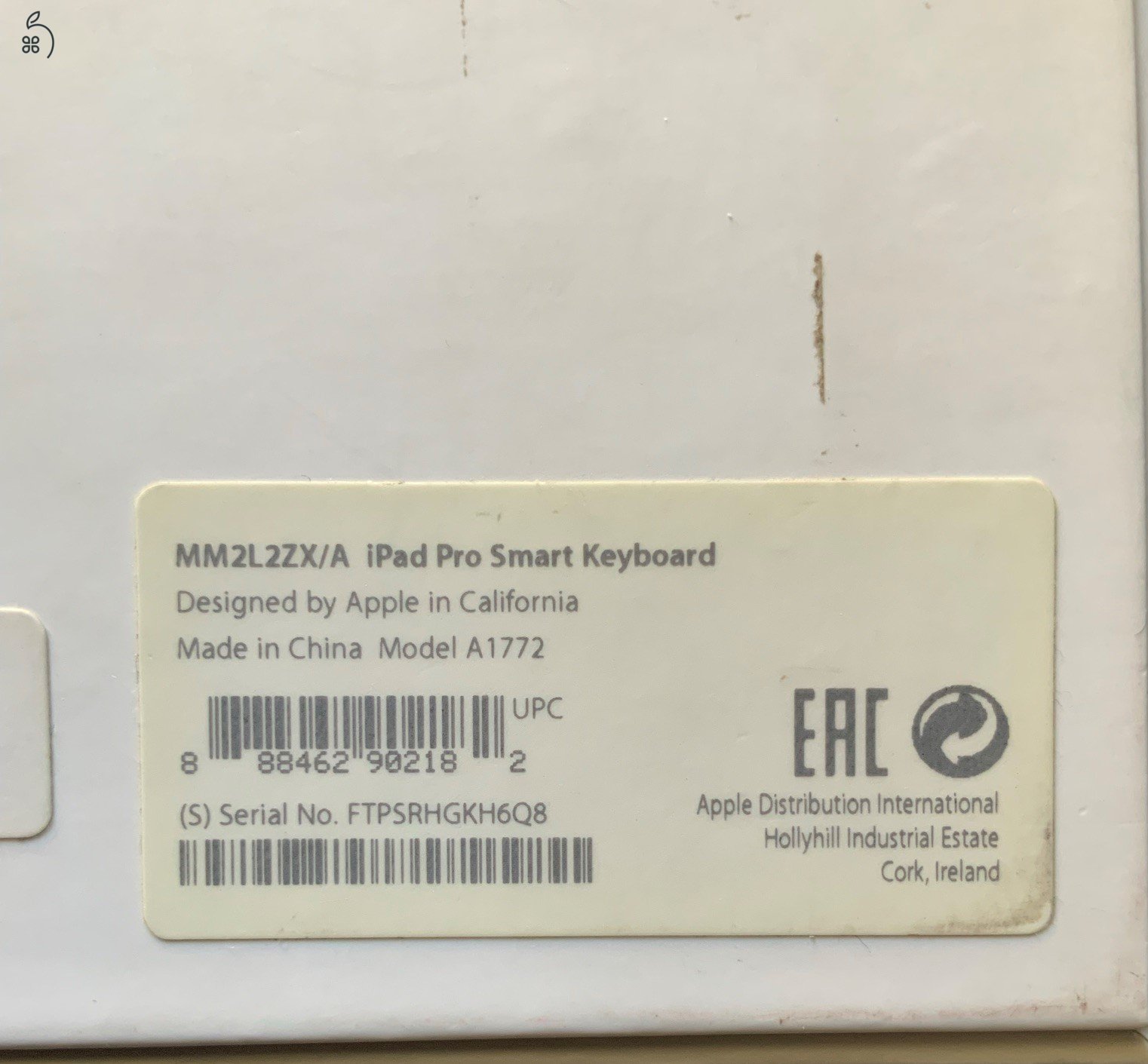 iPad Pro 9,7 inch Smart Keyboard