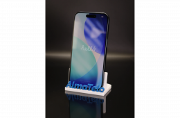Apple iPhone 15 Pro 256 GB Blue Titanium 100% akku - 12 HÓ GARANCIA