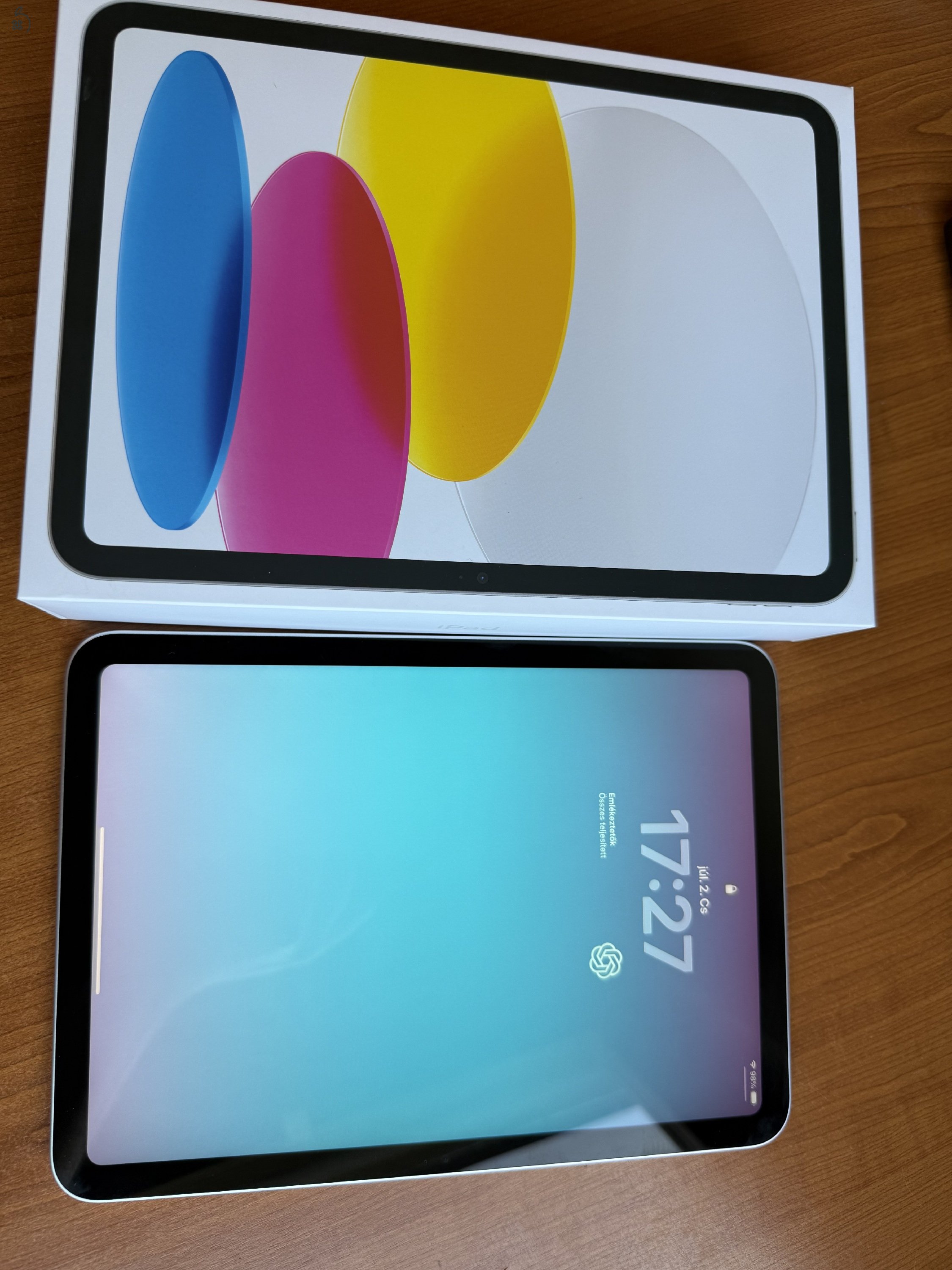 Ipad 10 2022+tok+toll+fólia