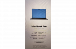 Keveset használt hibátlan MacBook Pro (M1) eladó