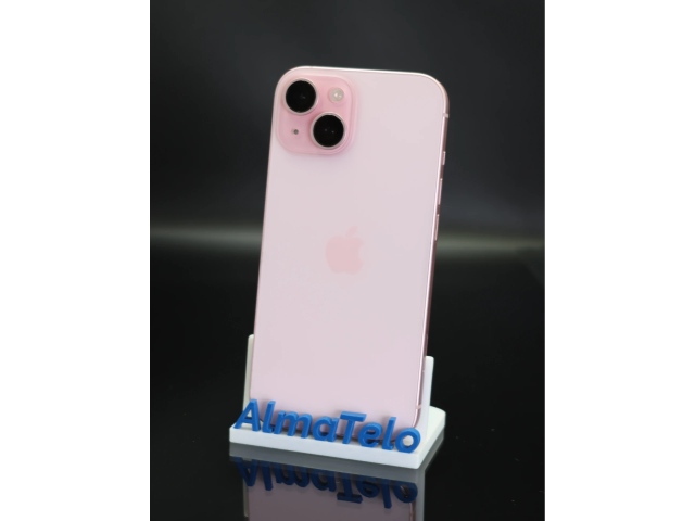Apple iPhone 15 128 GB Pink 100% akku - 12 HÓ GARANCIA