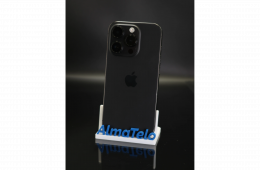 Apple iPhone 15 Pro 128 GB Black Titanium 100% akku - 12 HÓ GARANCIA