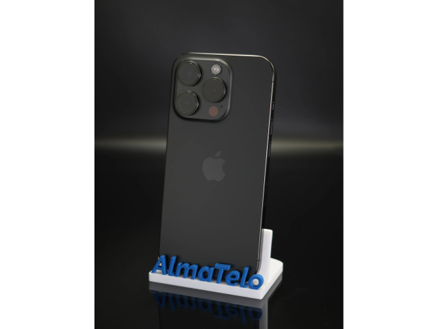 Apple iPhone 15 Pro 128 GB Black Titanium 91% akku - 12 HÓ GARANCIA