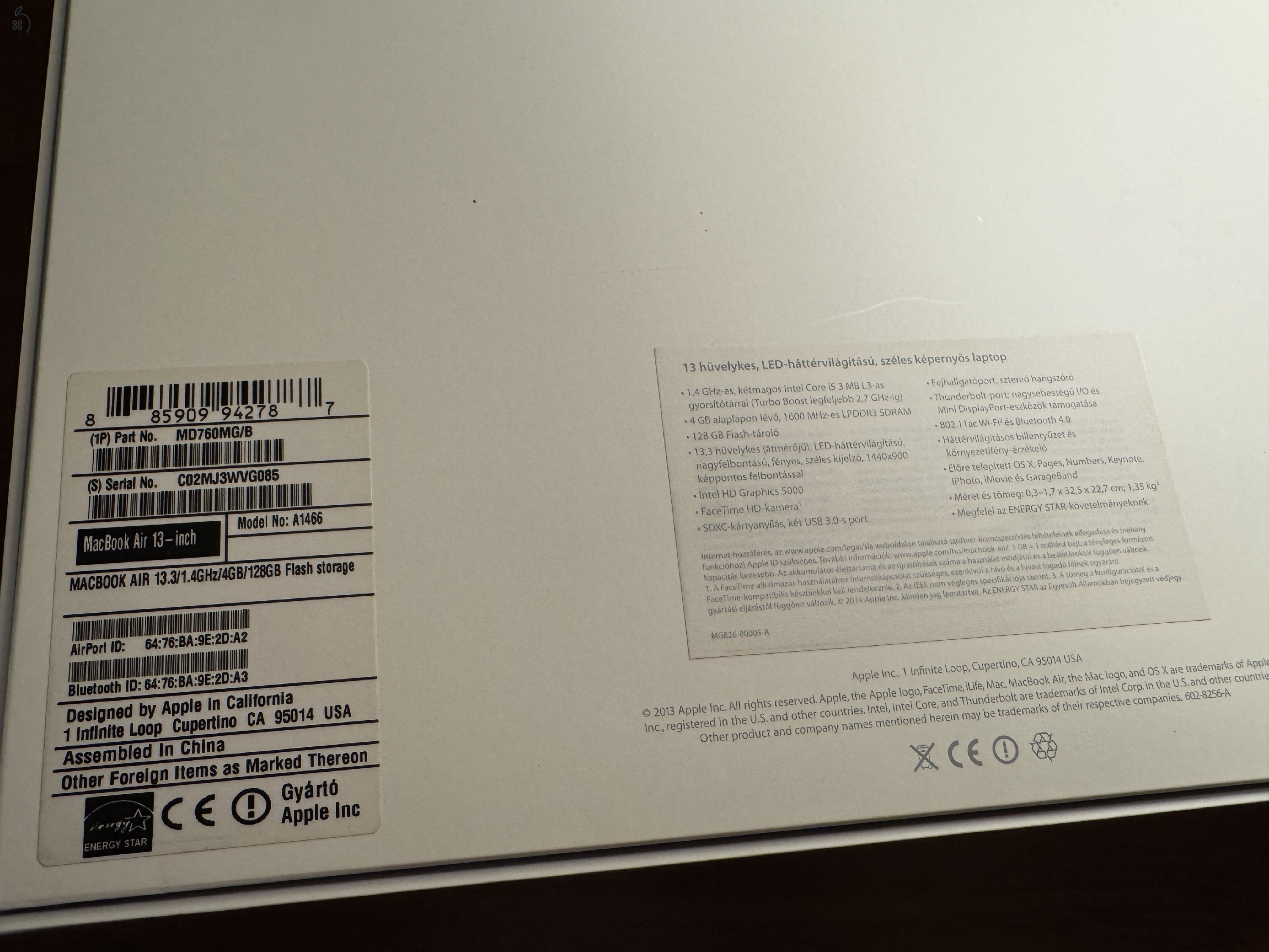 Macbook Air 13