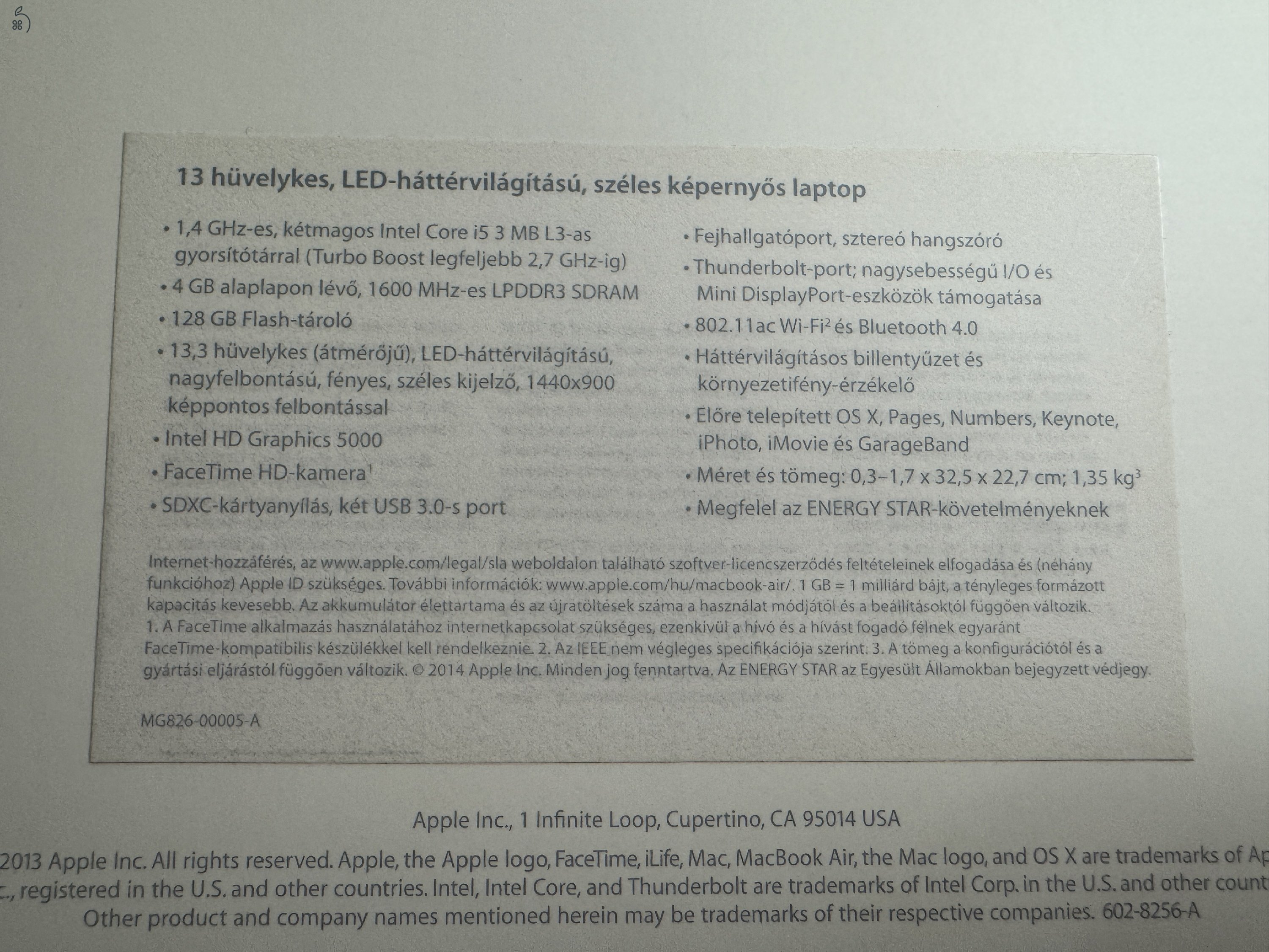 Macbook Air 13