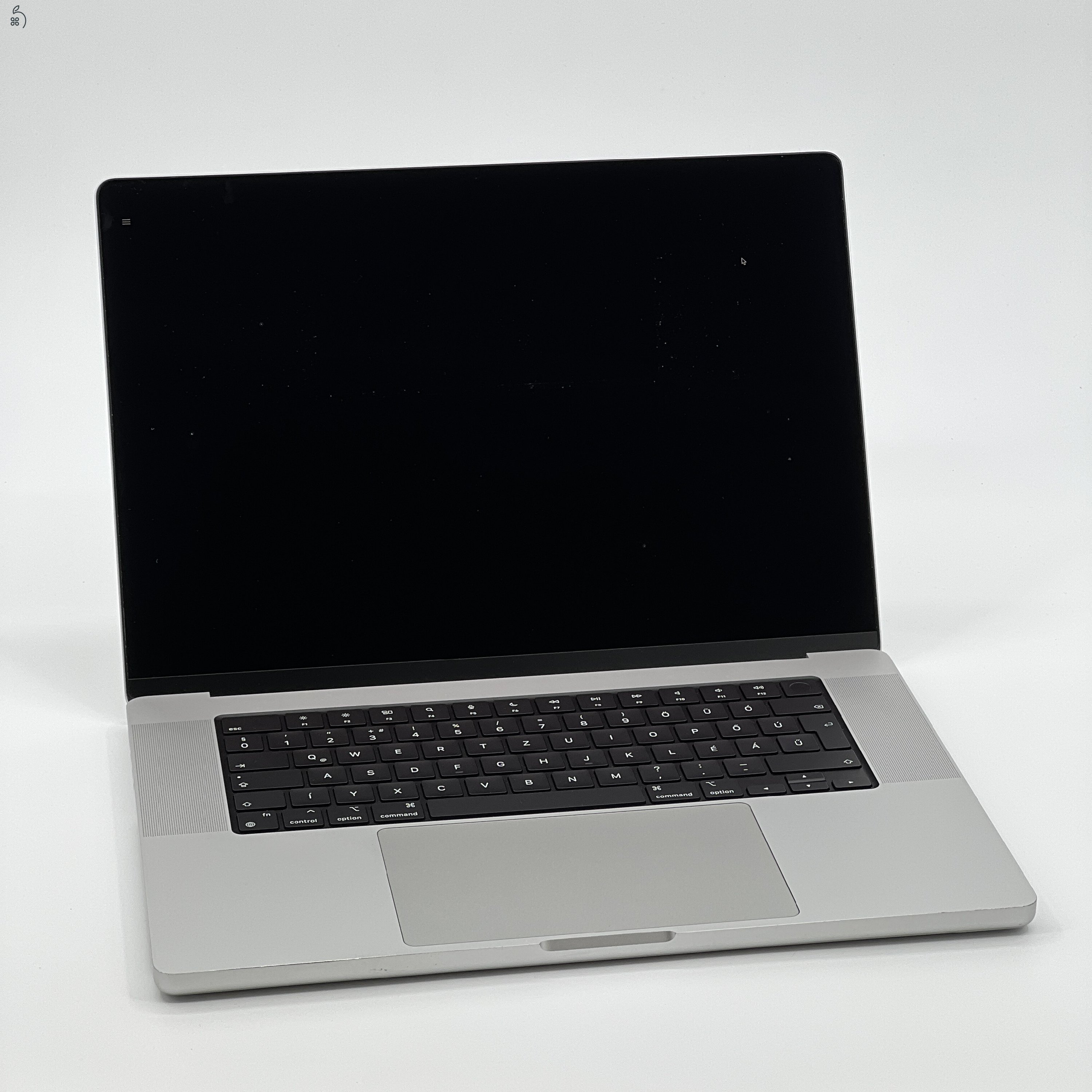 MacBook Pro 16″ 2021, M1 Max , 64 GB RAM, 10 core CPU, 24 core GPU, 512GB SSD, Silver 27% Áfa, 0535AB