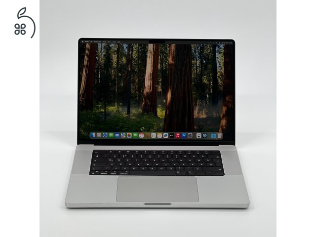 MacBook Pro 16″ 2021, M1 Max , 64 GB RAM, 10 core CPU, 24 core GPU, 512GB SSD, Silver 27% Áfa, 0535AB