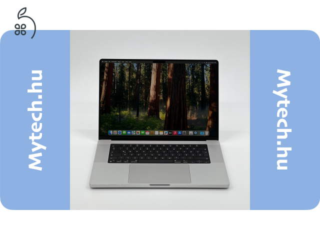 MacBook Pro 16″ 2021, M1 Max , 64 GB RAM, 10 core CPU, 24 core GPU, 512GB SSD, Silver 27% Áfa, 0535AB