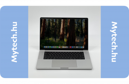 MacBook Pro 16″ 2021, M1 Max , 64 GB RAM, 10 core CPU, 24 core GPU, 512GB SSD, Silver 27% Áfa, 0535AB