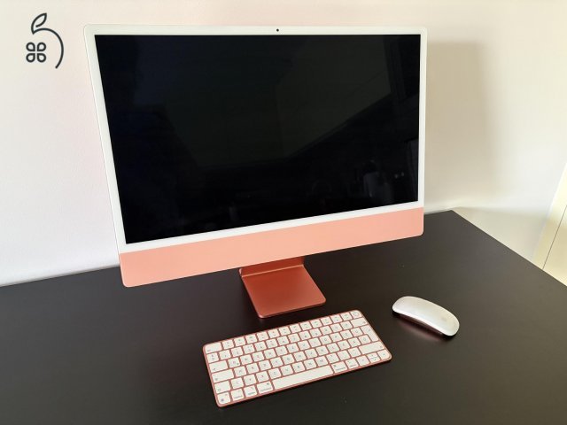 Eladó egy 2021-es modellévű, 2022-ben vásárolt, 24 hüvelykes M1 iMac