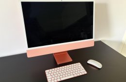 Eladó egy 2021-es modellévű, 2022-ben vásárolt, 24 hüvelykes M1 iMac