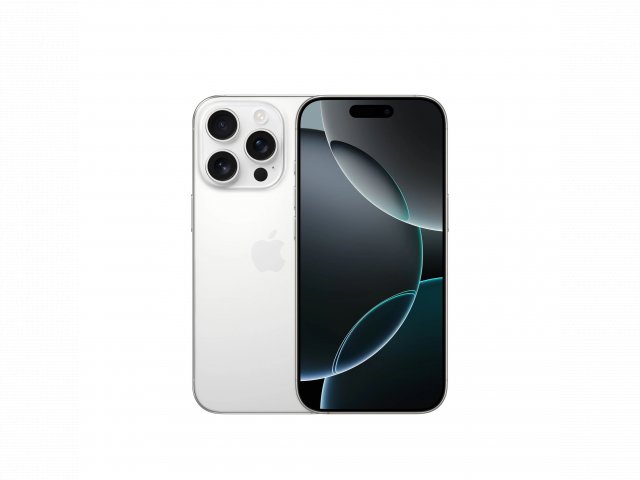 102. Apple iPhone 16 Pro - 128GB - Silver - Bontatlan - 1 Év Apple - Fizikai Dual Sim