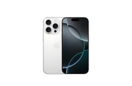 102. Apple iPhone 16 Pro - 128GB - Silver - Bontatlan - 1 Év Apple - Fizikai Dual Sim