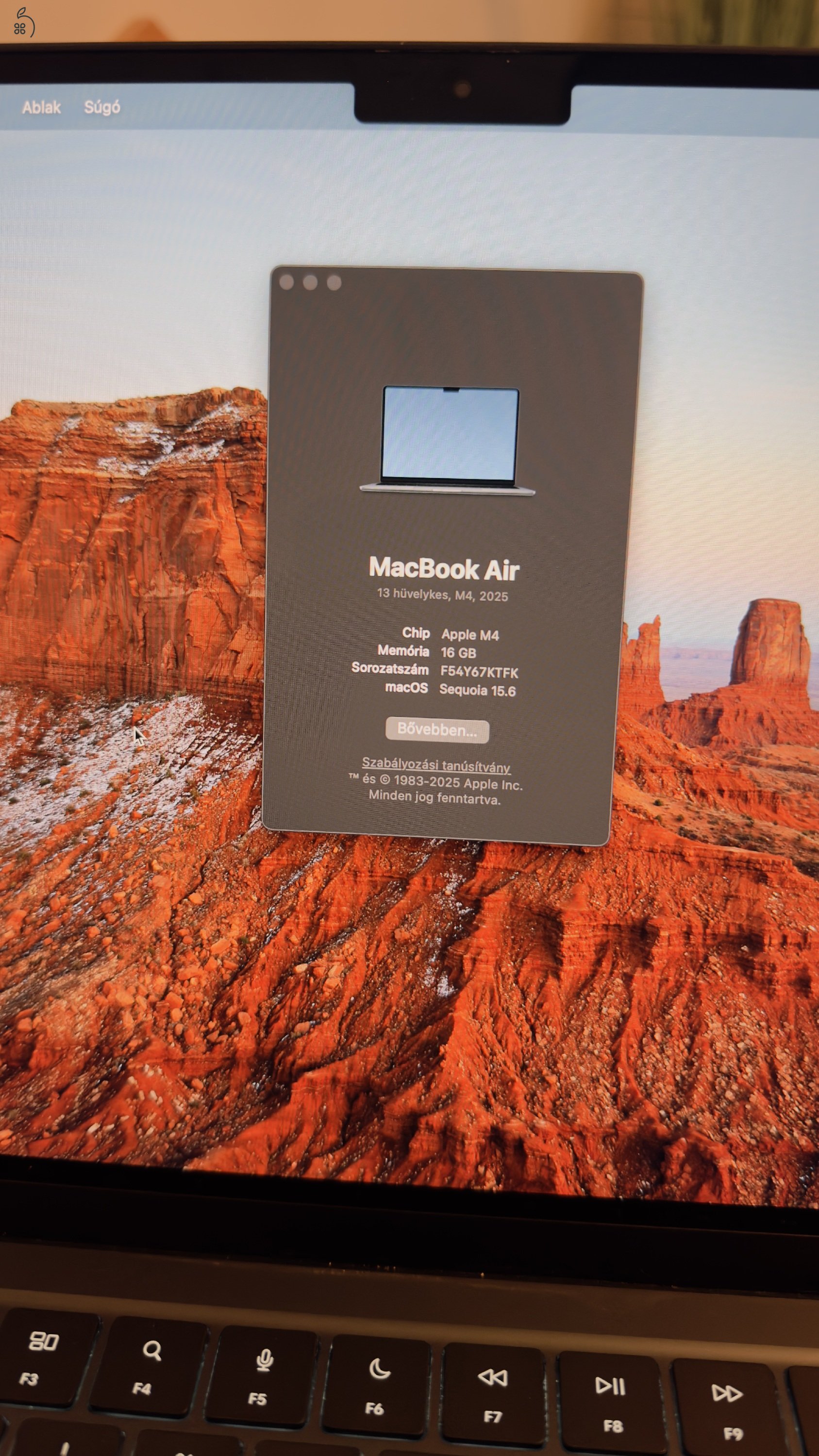Macbook air retina kijelző