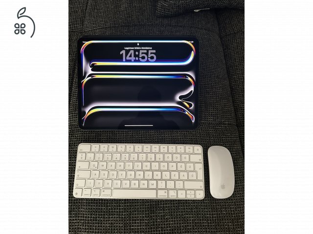 Apple ipad Pro 13 - 256GB - 2025 - M5 WIFI+Celular + gyári tok