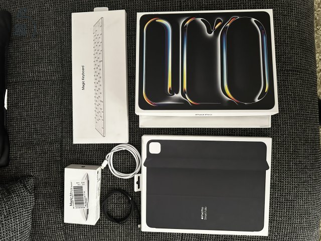 Apple ipad Pro 13 - 256GB - 2025 - M5 WIFI+Celular + gyári tok