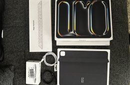 Apple ipad Pro 13 - 256GB - 2025 - M5 WIFI+Celular + gyári tok