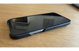 Új fekete Bőr Dviced Iphone Air Magsafe telefon tok