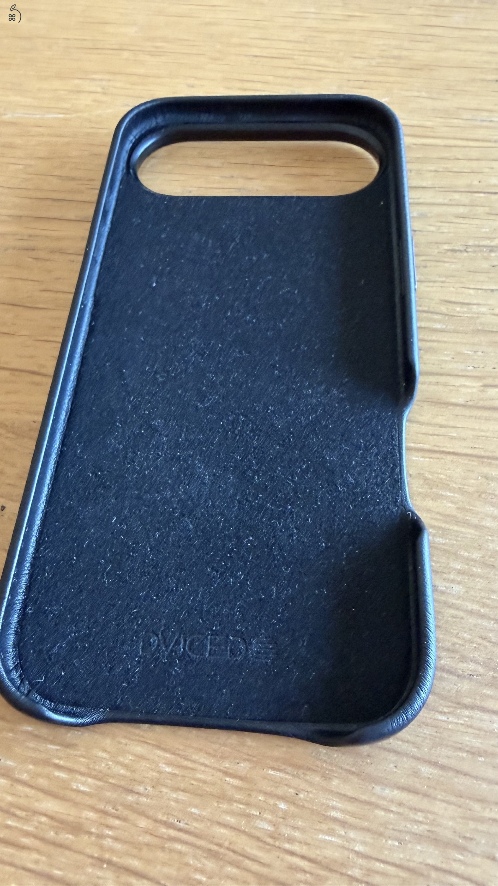 Új fekete Bőr Dviced Iphone Air Magsafe telefon tok