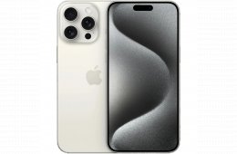 Apple iPhone 15 Pro Max 256 GB White Titanium 100%