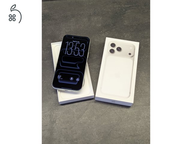 Apple iPhone 17 Pro Max, 256Gb, Kártyafüggetlen, Gyári Állapotú, 1 Év Garancia
