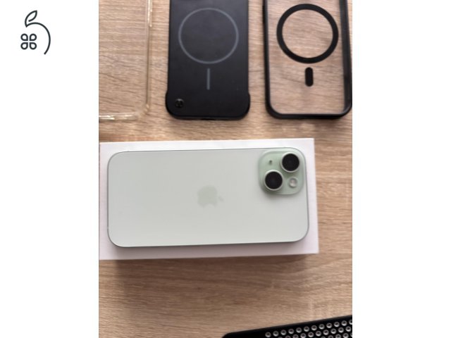 Iphone 15 green 128GB és Apple Watch se
