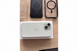 Iphone 15 green 128GB és Apple Watch se