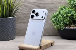 Hibátlan iPhone 17 Pro Silver 256GB 2 ÉV Garanciával Számlával Aksi 100%