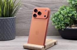 Hibátlan iPhone 17 Pro Cosmic Orange 256GB 2 ÉV Garanciával Számlával