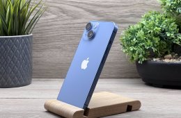 iPhone 14 Blue 128GB 2 ÉV Garanciával Számlával Aksi 100%