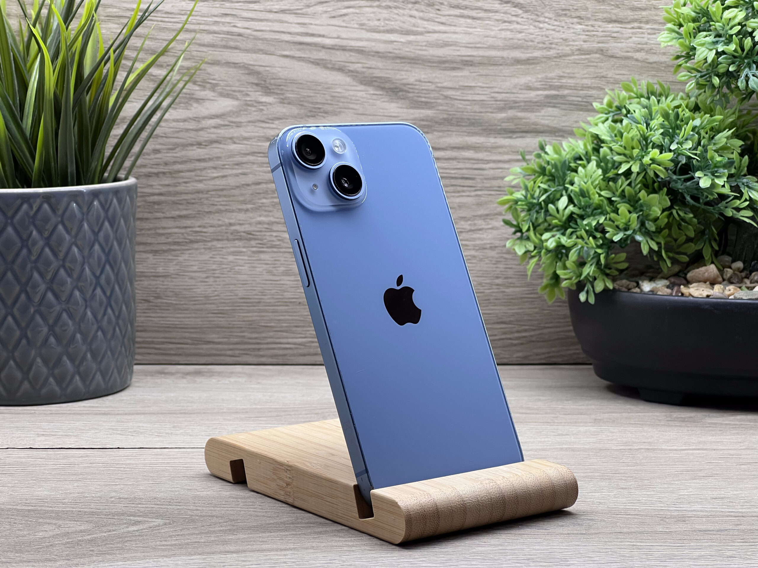 iPhone 14 Blue 128GB 2 ÉV Garanciával Számlával Aksi 100%