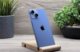 iPhone 14 Blue 128GB 2 ÉV Garanciával Számlával Aksi 100%