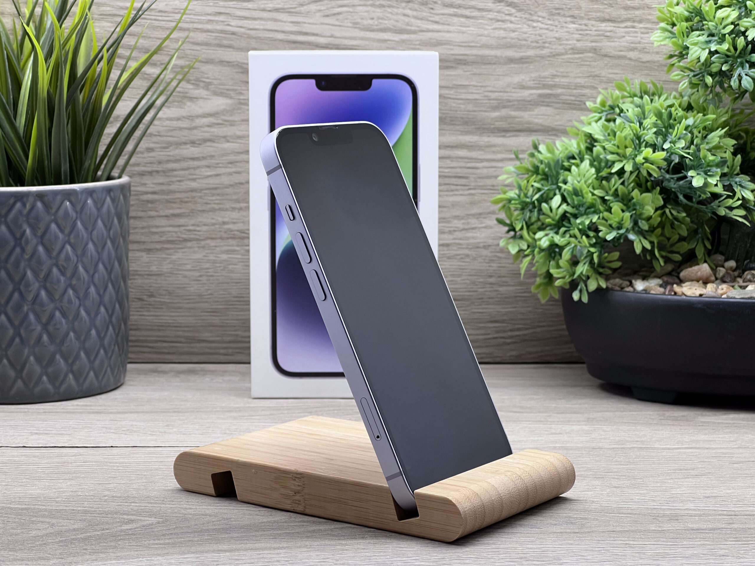 Hibátlan iPhone 14 Purple 128GB 2 ÉV Garanciával Számlával