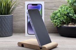 Hibátlan iPhone 14 Purple 128GB 2 ÉV Garanciával Számlával