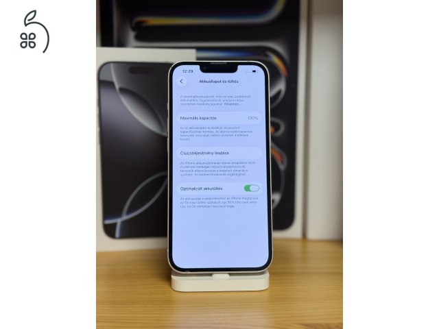 iPhone 13 Független 256GB 100% akku Apró szépséghibával